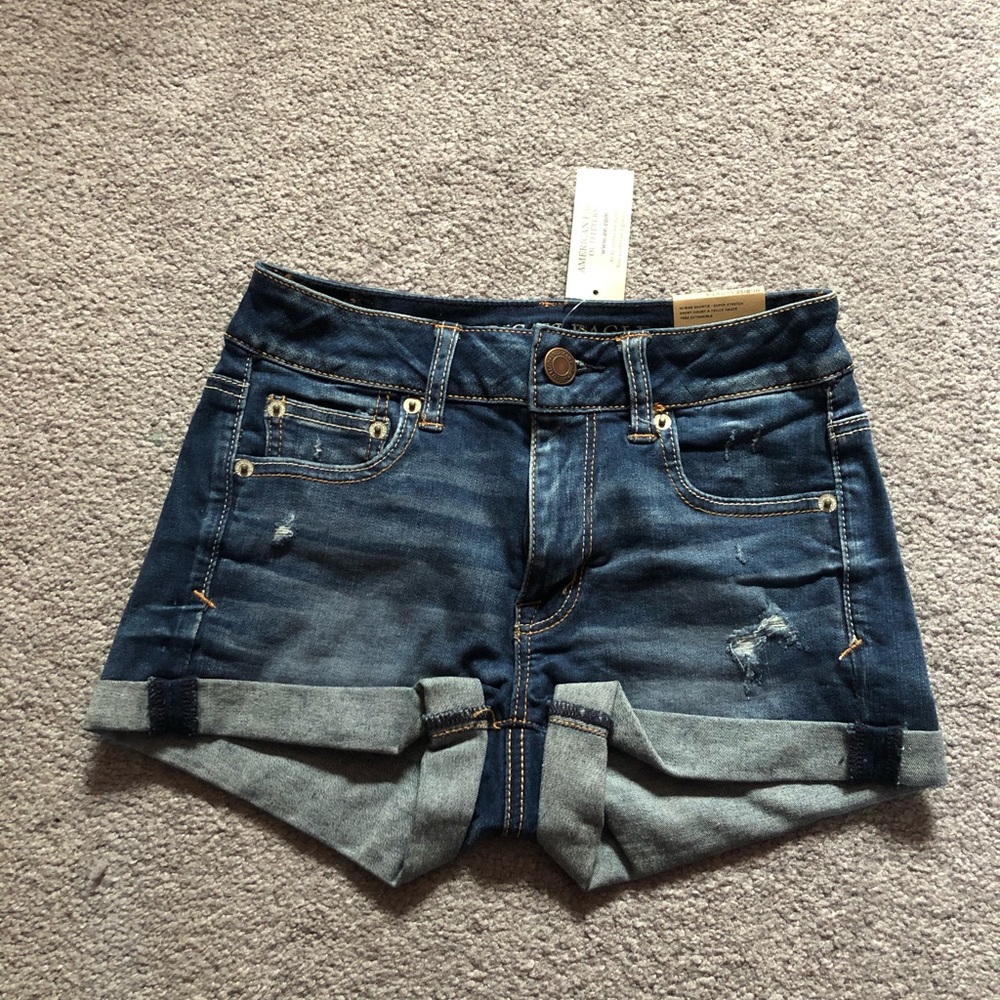 American Eagle High Waisted Shorts - Picture 1 of 4